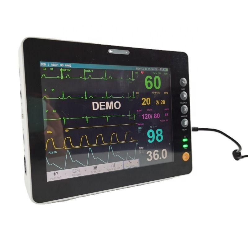 Langlebiger 8-Zoll-Vitalzeichenmonitor für Veterinärchirurgie