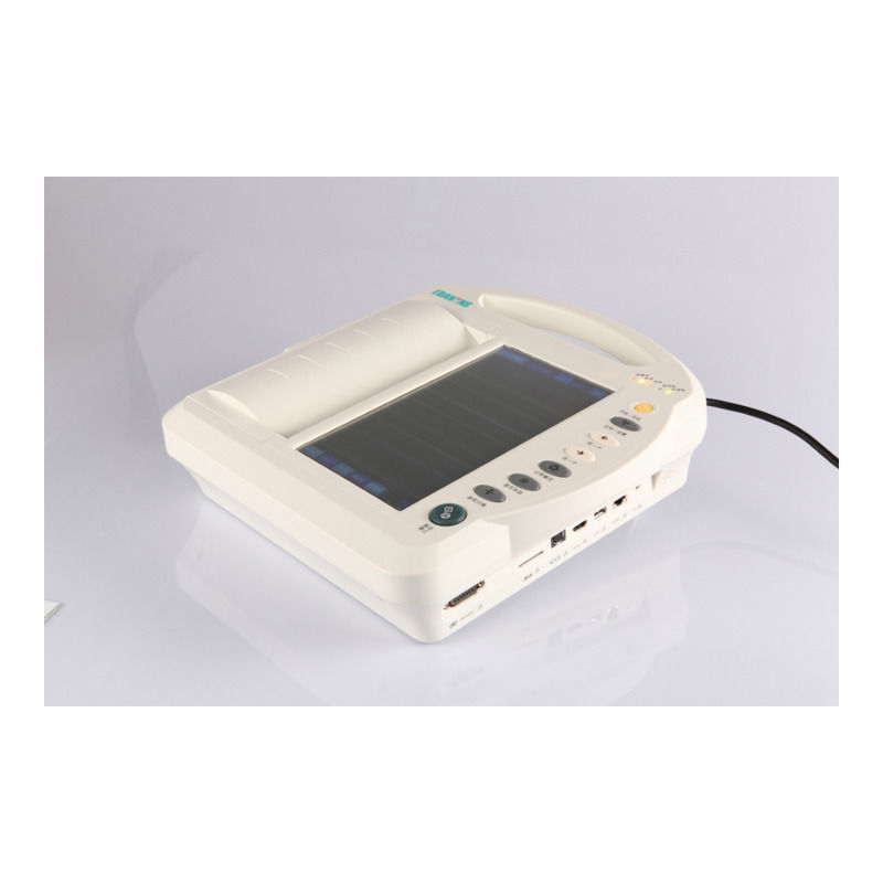 Billige Metall-EKG-Maschine 12 Kanal-Blei-EKG-Maschine tragbares Elektrokardiogramm-EKG-Maschine