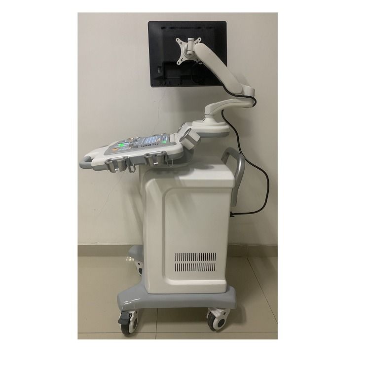 Krankenhaus Außerhalb Wagen 15 Zoll Ultraschallgerät Ultraschall Digitaler Farbdoppler Ultraschallgeräte Medizinisch