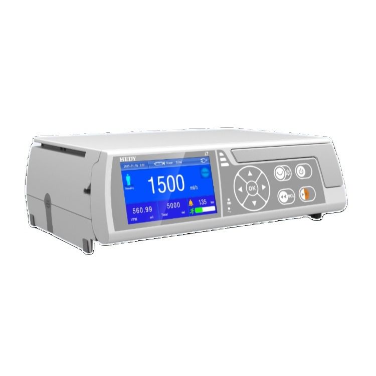 Metall-Infusionspumpe mit eingebauter Batterie, hochwertige Infusionspumpe