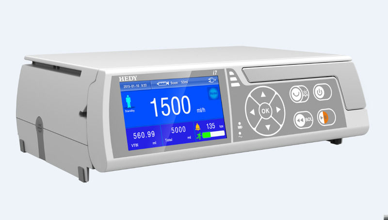 Metall-Infusionspumpe mit eingebauter Batterie, hochwertige Infusionspumpe