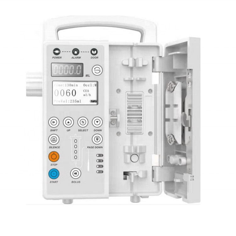 Langlebige tragbare automatische Infusionspumpe für die Intensivstation, medizinische volumetrische Infusionspumpe für die Intensivstation, volumetrische Infusion