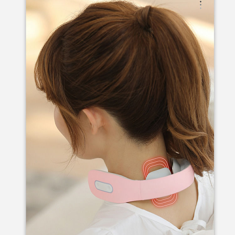 Physiotherapie Tragbares Intelligentes Infrarot-Smart-Sprachmassagegerät Nacken Nackenmassagegerät