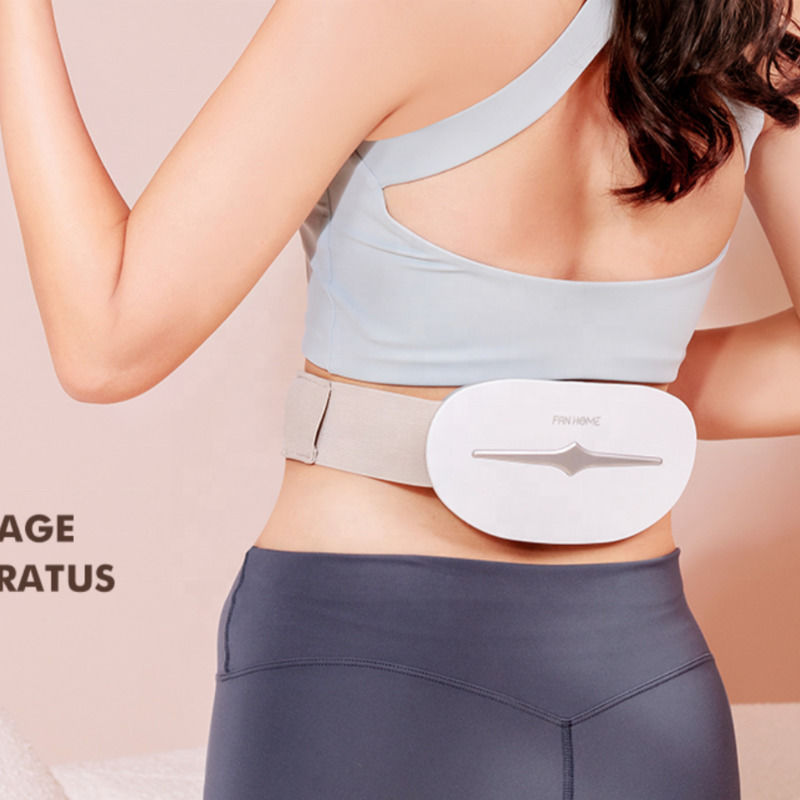 Mini-flexibler elektrischer Rückengürtel Home Office Magenheizer Home Office Lendenmassager Gebärmutterheizer Tragbare Taillenunterstützung Bauchmassager