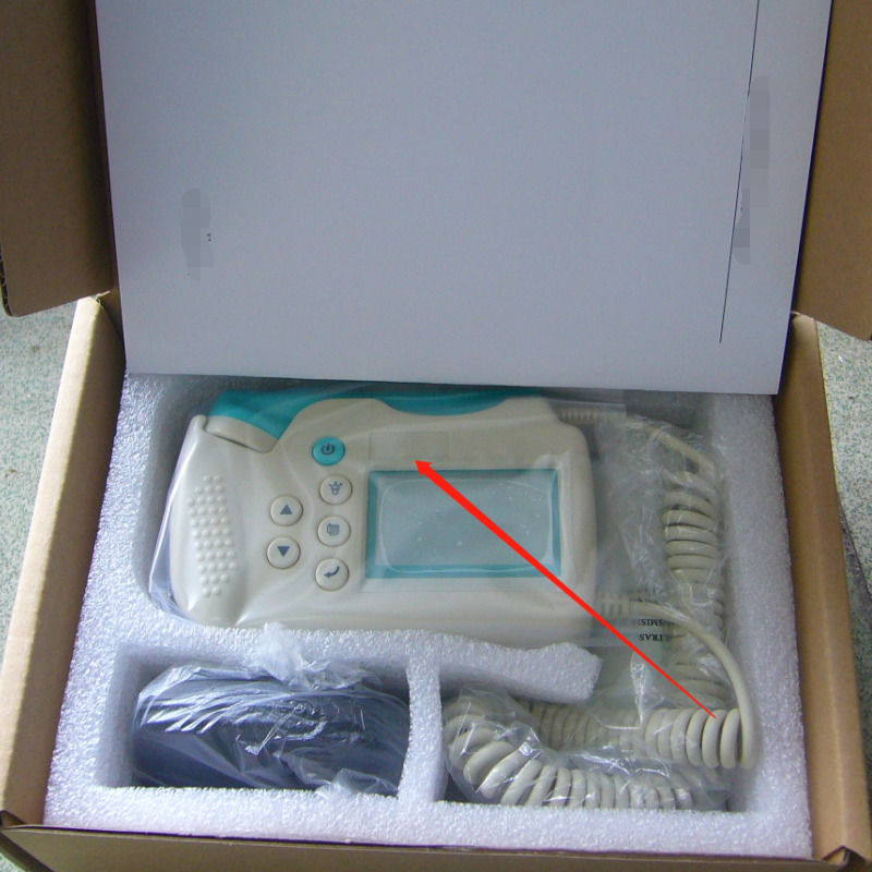 Digitaler Monitor Fetal Ultraschall Kardiologie Baby-Doppler Gesunder Herzschlag Detektor Monitor Led Tasche pränatale Digitaler Fetal-Doppler