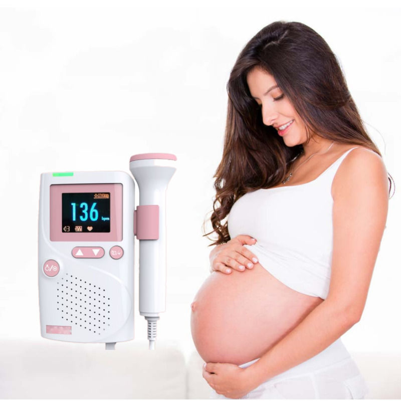 Wasserdichter medizinischer Ultraschall-High-Fidelity-Sound Kardiologie CE Ultraschall Baby Tragbarer Herzmonitor Fetal Doppler Herzschlag