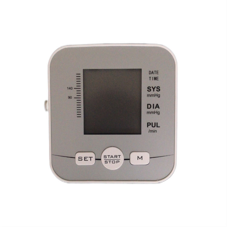 Elektronischer Metall-Digitalanzeige-Sprachausgabe-Arm-Blutdruckmessgerät