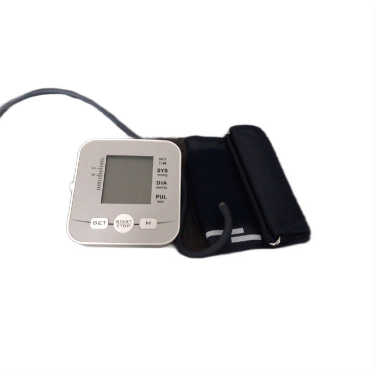 Elektronischer Metall-Digitalanzeige-Sprachausgabe-Arm-Blutdruckmessgerät