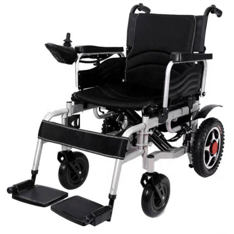 New Power Elektrischer Rollstuhl Klappbarer Rollstuhl für Behinderte Leichtgewicht Aluminiumbatterie Fernbedienung Rollstuhl 140kg