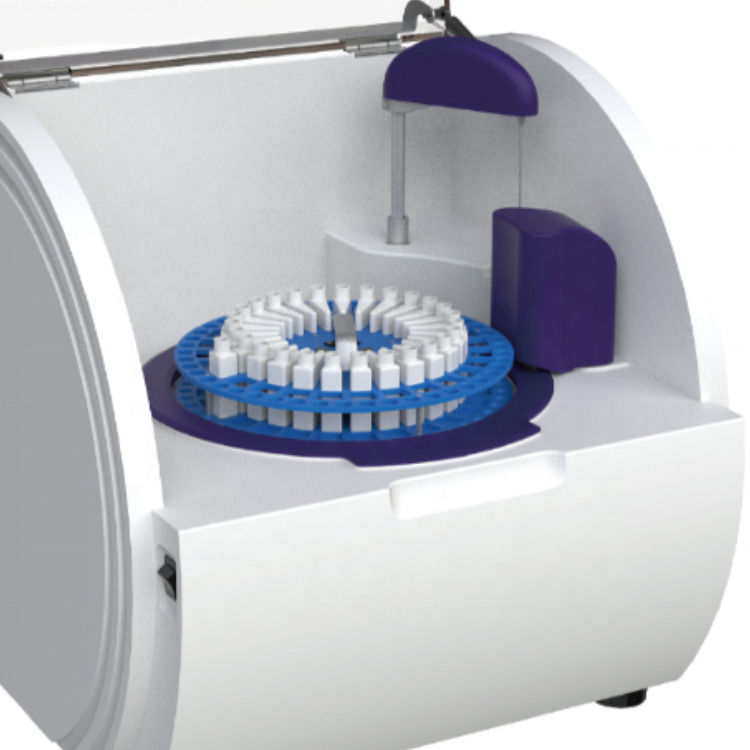 Kommerzielle Tisch-Mini-Vollautomatik-Blutchemie-Analysator, kleineres Format, biochemischer Analysator, Krankenhaus-Klinik-Biochemie-Analysator